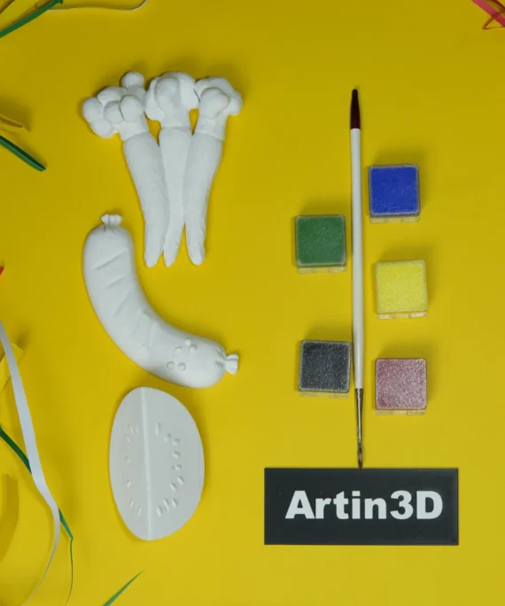 3 Fruits Painting kit for kids