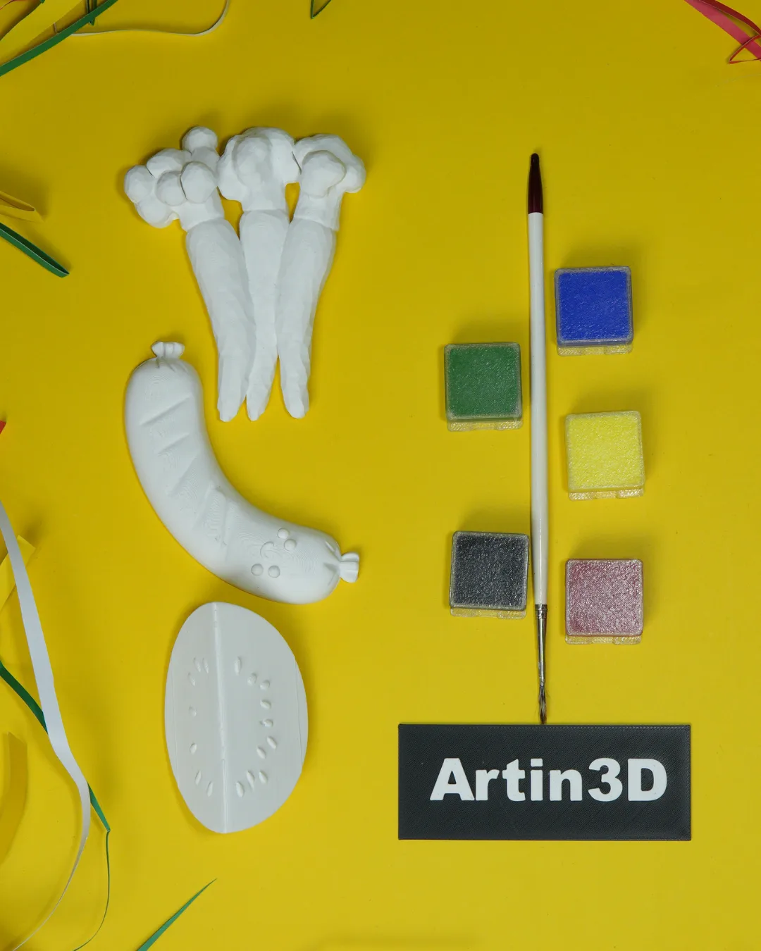 3 Fruits Painting kit for kids