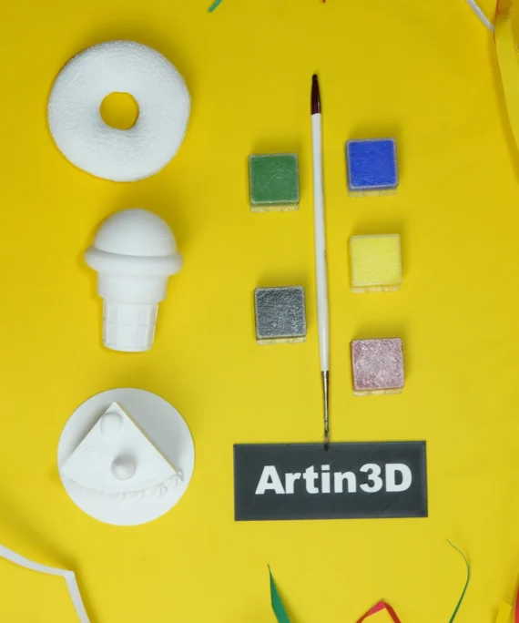 Doughnut, Ice-cream, Cake Painting kit for kids