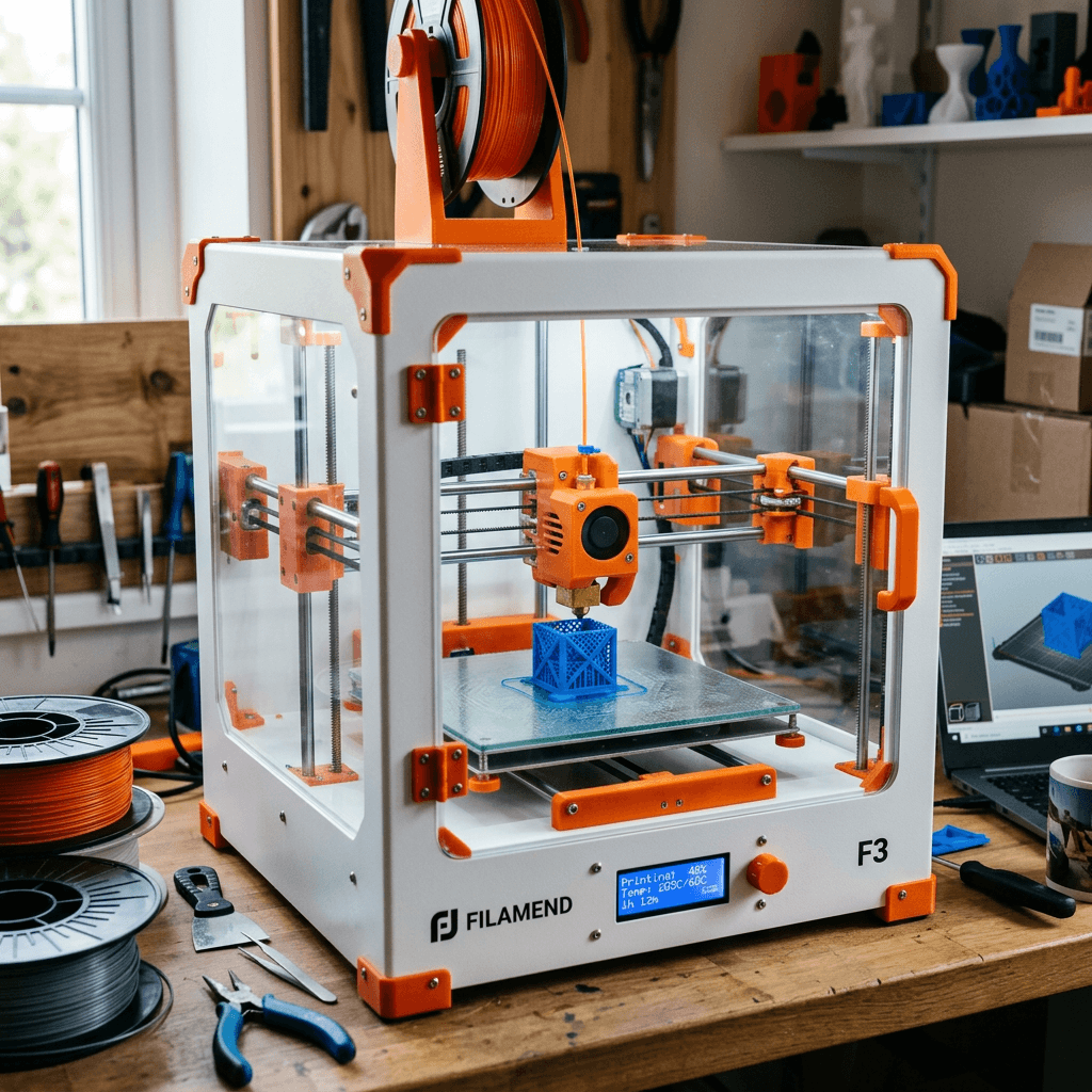 Desktop 3D printer workshop