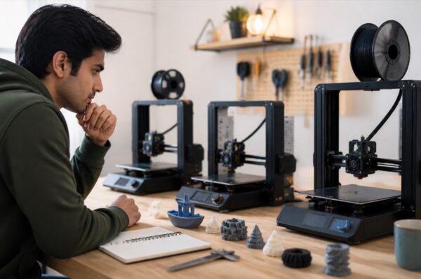 প্রথম 3D printer বেছে নিচ্ছেন একজন নতুন ব্যবহারকারী