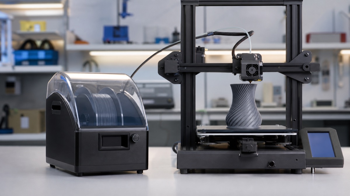 3D printing filament visual 3