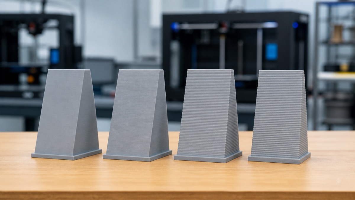ছোট nozzle দিয়ে সূক্ষ্ম miniature 3D print