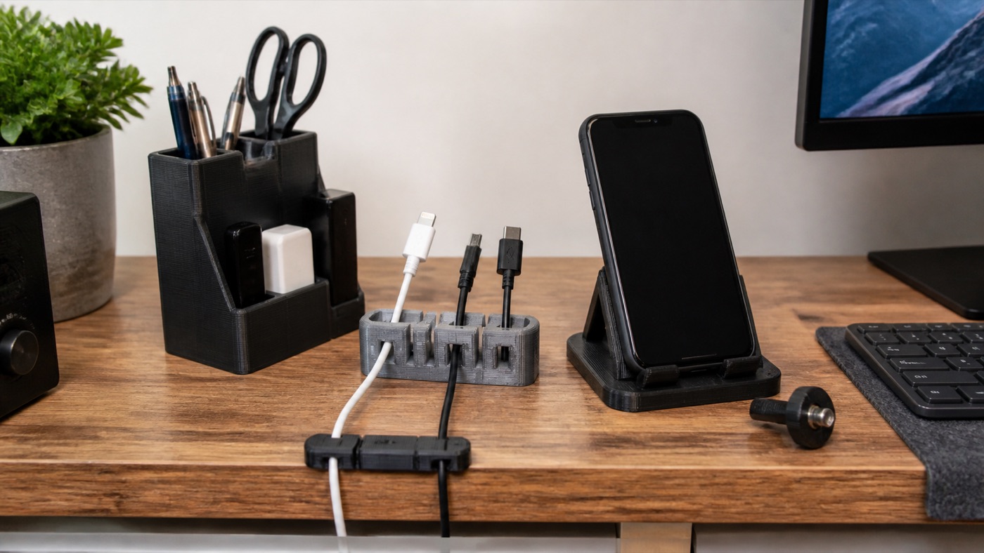 Finished custom 3D printed product