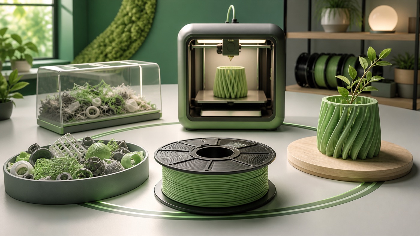 Sustainable 3D printing