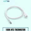 100K NTC Thermistor Sensor on a pale mint background with Artin3D branding