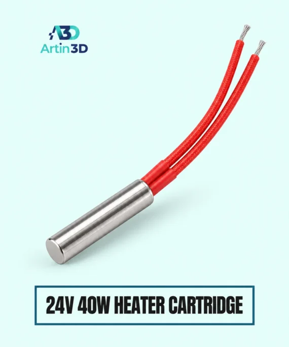 24V 40W Hotend Heater Cartridge – Artin3D Bangladesh