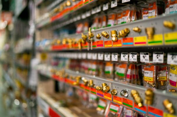 Retail shelves and product display ideas for 3D printed showroom products