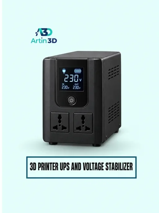 3D Printer UPS and Voltage Stabilizer – Artin3D Bangladesh