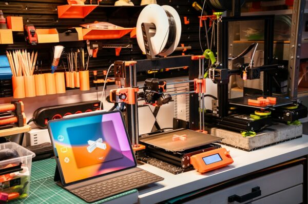 3D printer illustrating adaptive layer height workflow
