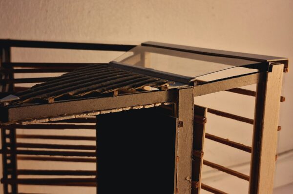 Architectural scale model for choosing model scale