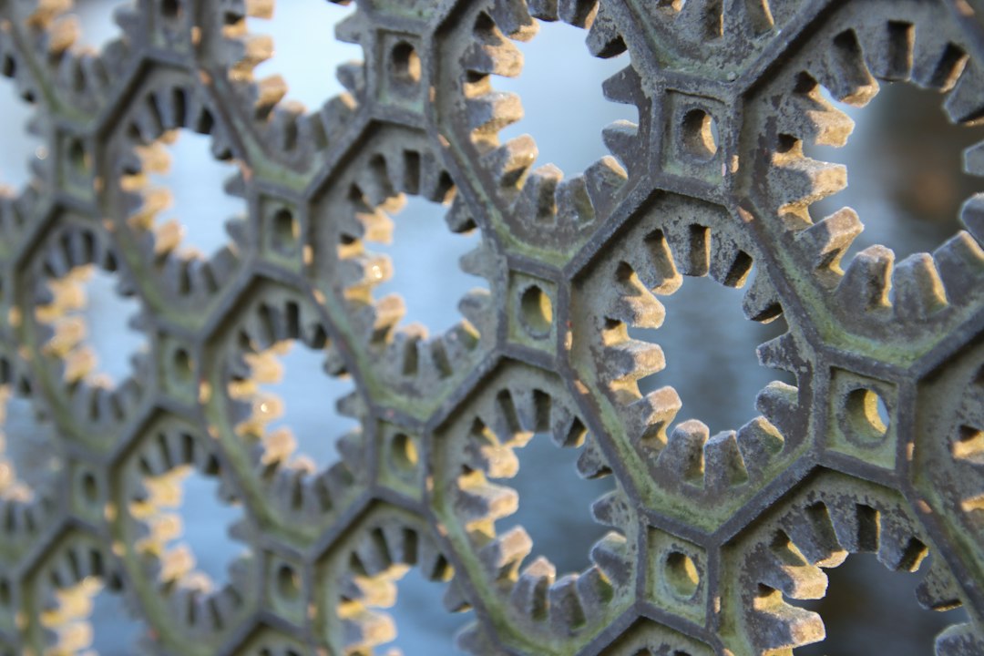 Close-up engineered structure representing nozzle size effects on quality speed and strength