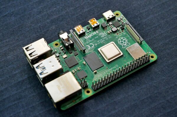Raspberry Pi board for custom 3D printed case