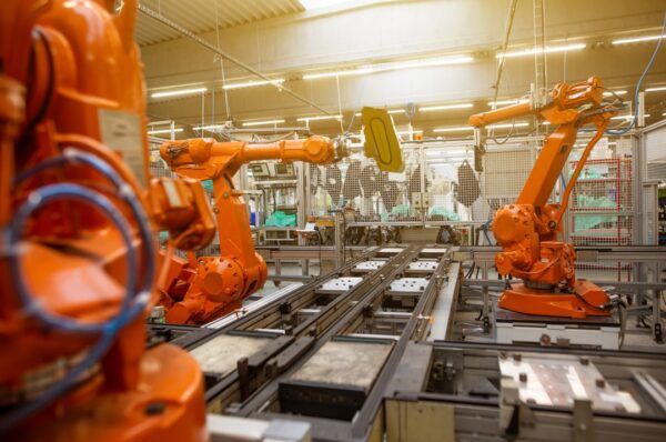 Industrial robotics engineering and 3D printing prototype