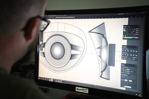 CAD product design for screw holes and mechanical clearances