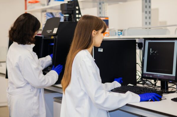 University engineering students using 3D printing for final year project
