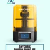 Anycubic Photon Mono M5 Resin 3D Printer on a pale mint background with Artin3D branding