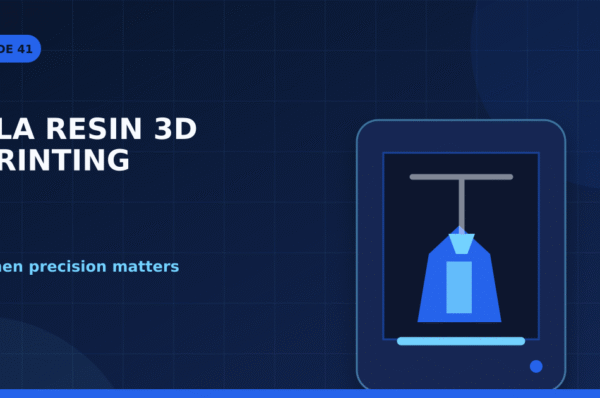 SLA Resin 3D Printing guide thumbnail