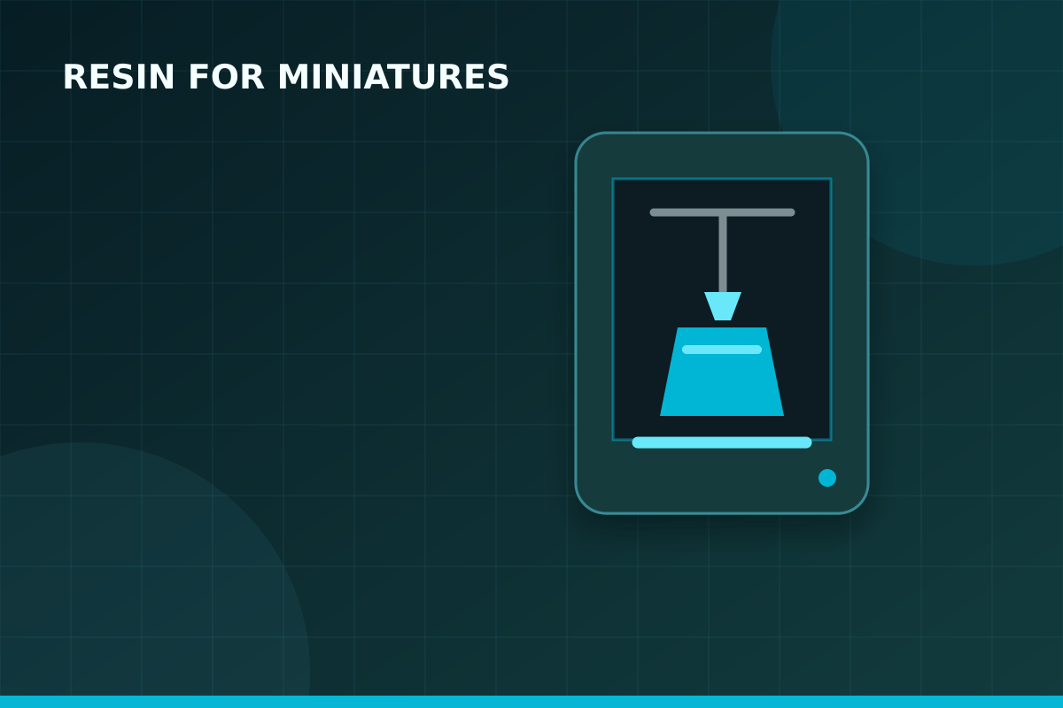 Miniature resin decision checklist