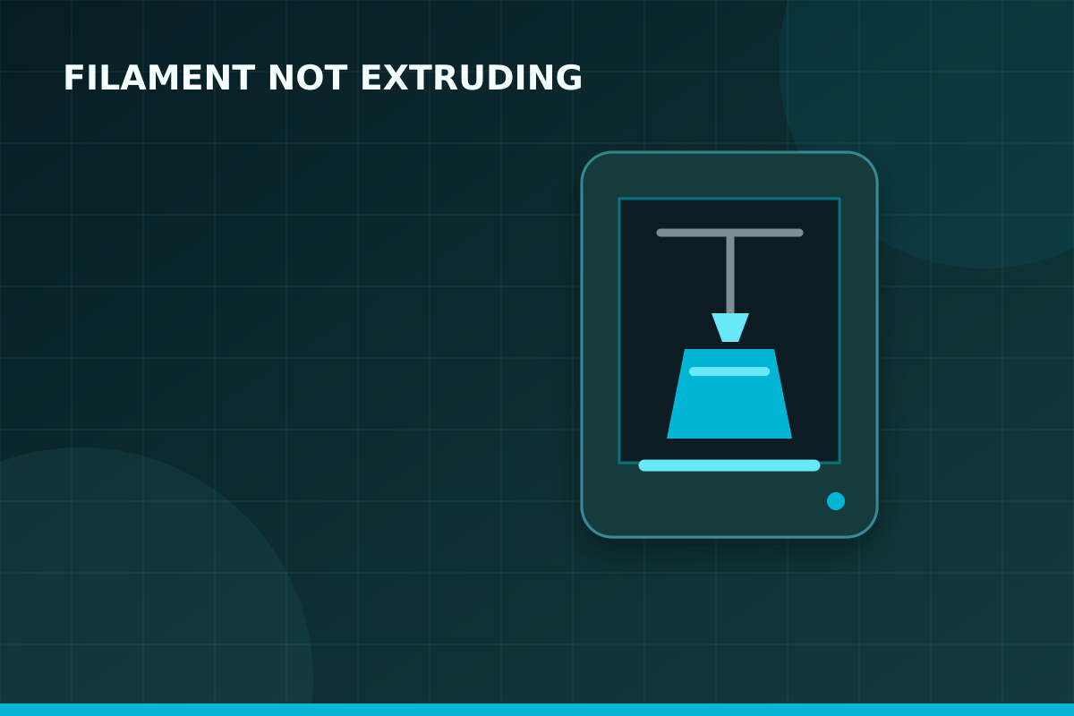 Filament not extruding checklist
