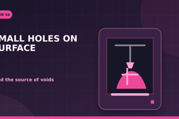 SMALL HOLES ON SURFACE - featured guide