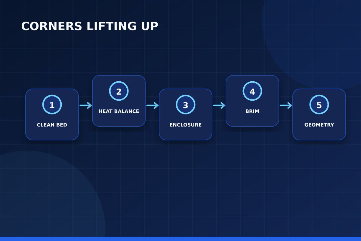 Corner lifting solution workflow