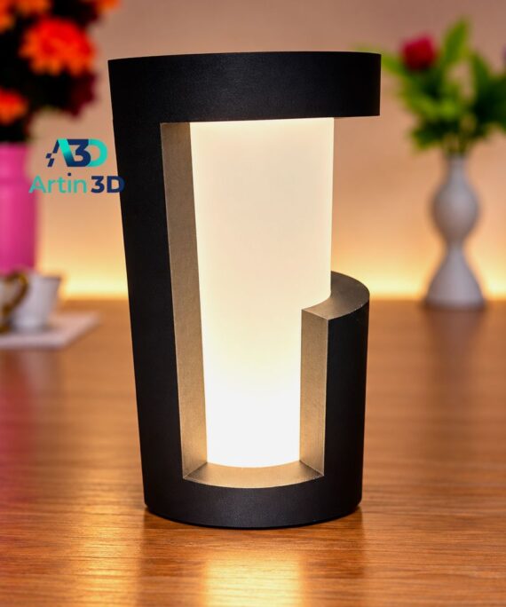 3D Printed Minimalist C Frame Table Lamp – Artin3D Bangladesh