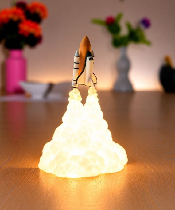 3D Printed Rocket Launch Lamp – Artin3D Bangladesh