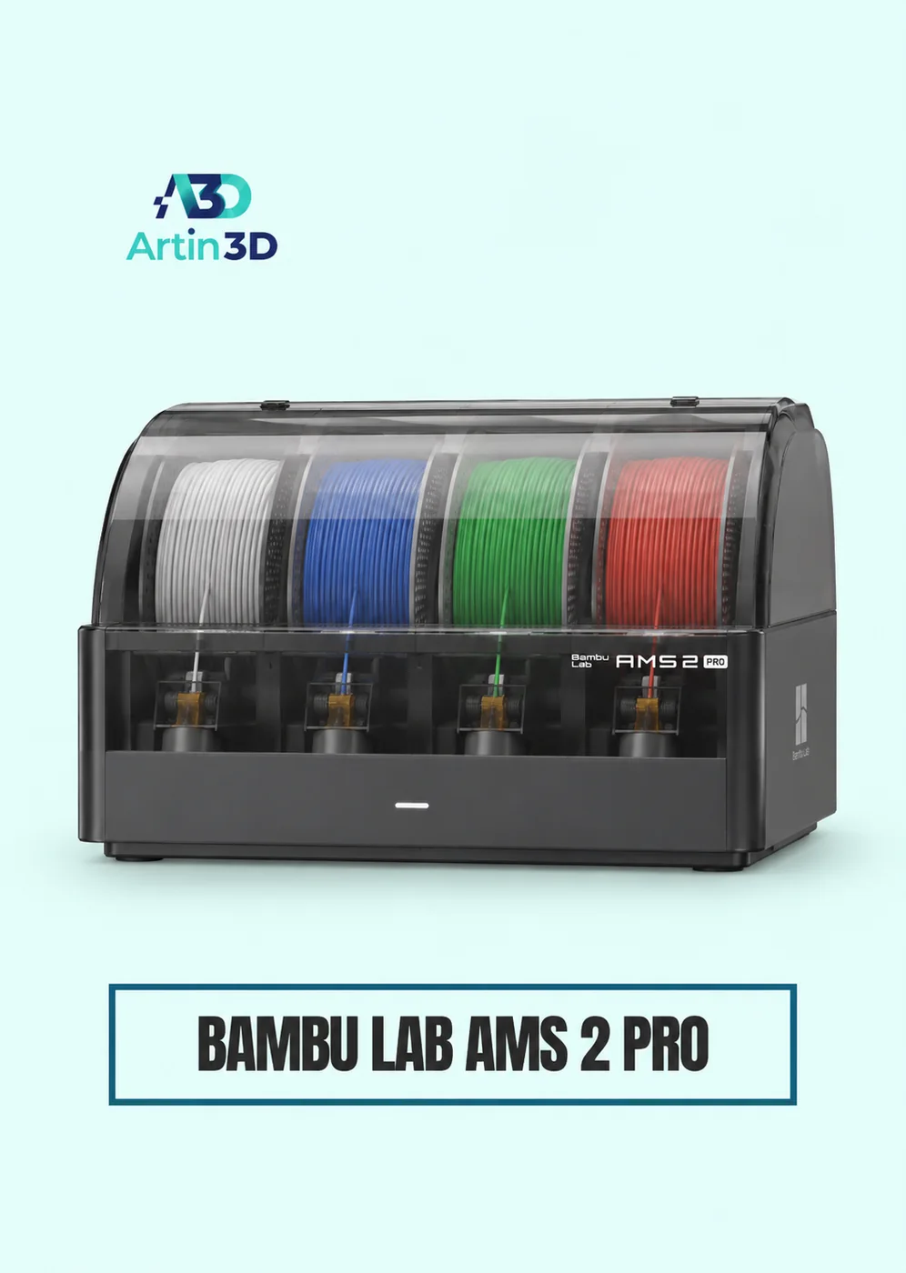 Bambu Lab AMS 2 Pro Automatic Material System – Artin3D Bangladesh