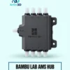 Bambu Lab AMS Hub on a pale mint background with Artin3D branding