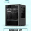 Bambu Lab H2C 3D printer on a mint background with Artin3D branding