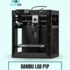 Bambu Lab P1P 3D printer on a mint background with Artin3D branding