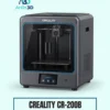 Creality CR-200B 3D Printer on a pale mint background with Artin3D branding