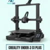 Creality Ender-3 S1 Plus 3D Printer on a pale mint background with Artin3D branding