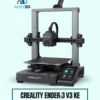 Creality Ender-3 V3 KE 3D Printer on a pale mint background with Artin3D branding