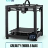 Creality Ender-5 Max 3D Printer on a pale mint background with Artin3D branding
