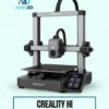 Creality Hi 3D Printer on a pale mint background with Artin3D branding