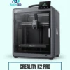 Creality K2 Pro 3D Printer on a pale mint background with Artin3D branding