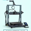 ELEGOO Neptune 4 Plus 3D Printer on a mint background with Artin3D branding