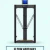 FLSUN V400 Max 3D Printer on a mint background with Artin3D branding