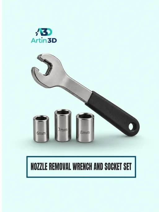 Nozzle Removal Wrench and Socket Set – Artin3D Bangladesh