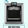QIDI Tech Plus4 3D Printer on a mint background with Artin3D branding