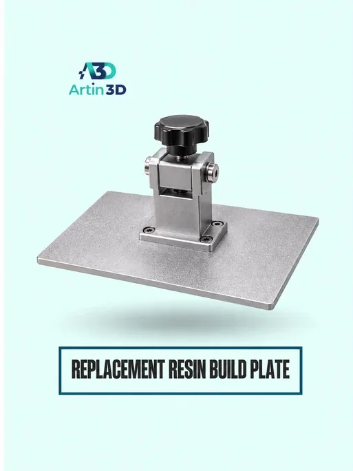 Replacement Resin Build Plate – Select Printer Model – Artin3D Bangladesh