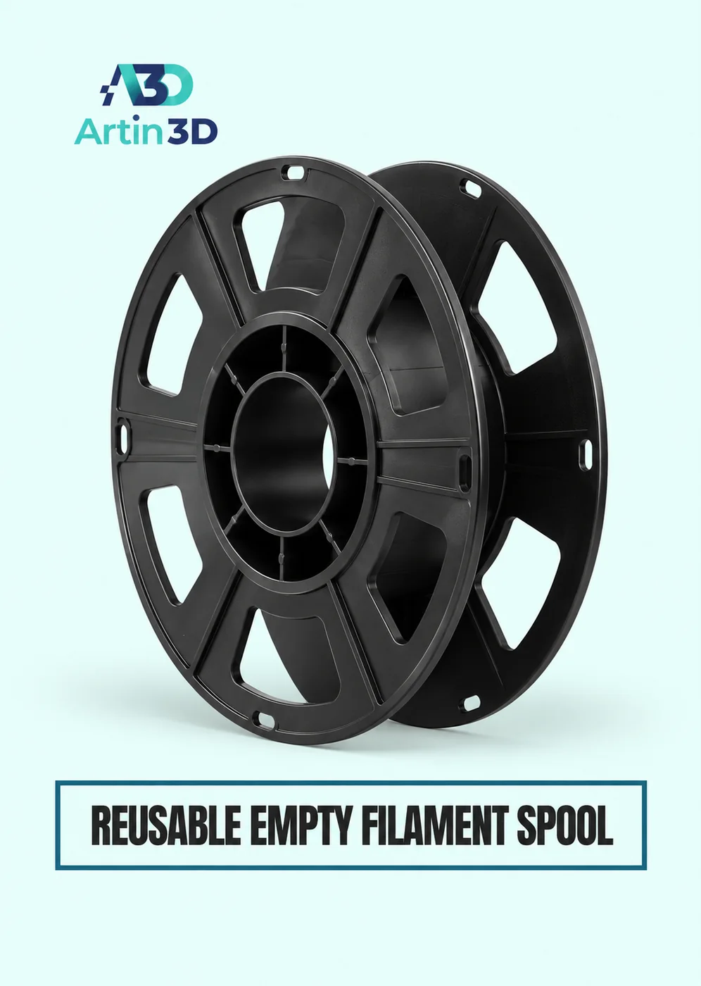 Reusable Empty Filament Spool – Artin3D Bangladesh
