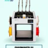 Snapmaker U1 3D Printer on a mint background with Artin3D branding