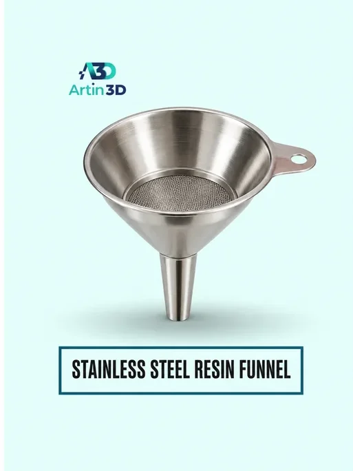 Stainless Steel Resin Funnel – Artin3D Bangladesh