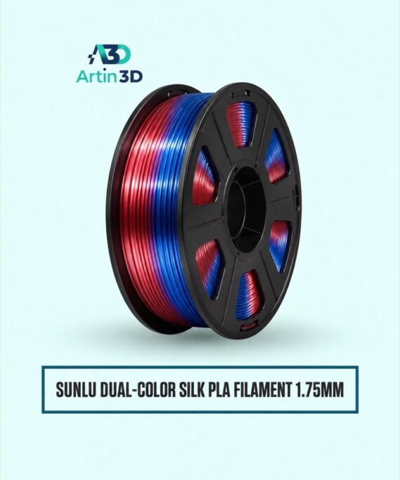 SUNLU Dual-Color Silk PLA Filament 1.75mm – Artin3D Bangladesh