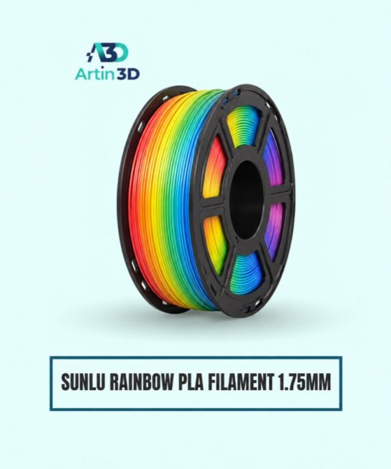 SUNLU Rainbow PLA Filament 1.75mm – Artin3D Bangladesh